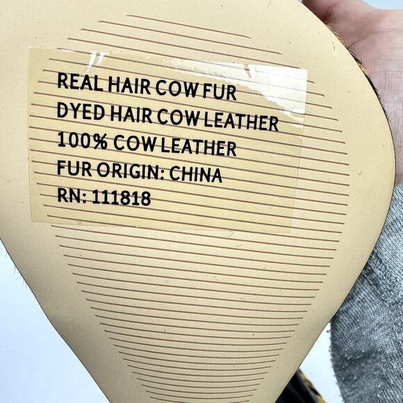 NEW MICHAEL Michael Kors Parker Tiger Print Calf Hair and Leather High Heel Pump - Picture 10 of 13